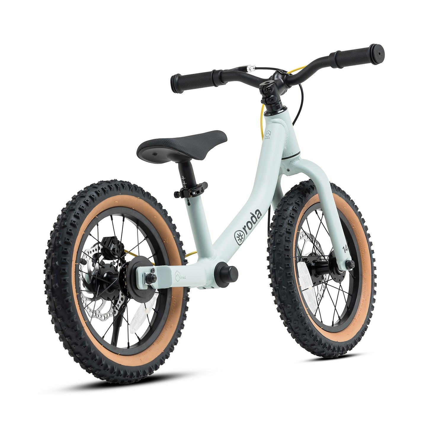 Nueva! Bicicleta de equilibrio para niños niñas Roda Trail 14