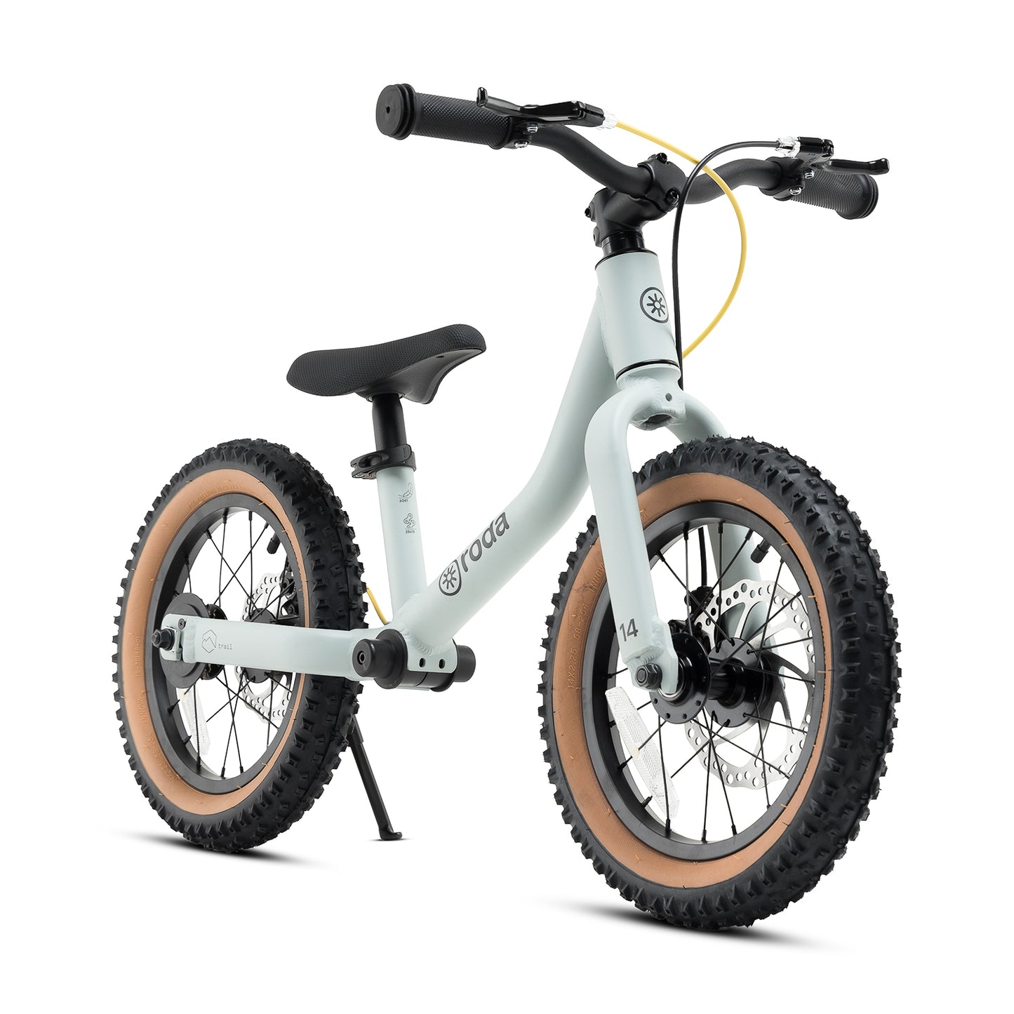 Nueva! Bicicleta de equilibrio para niños niñas Roda Trail 14