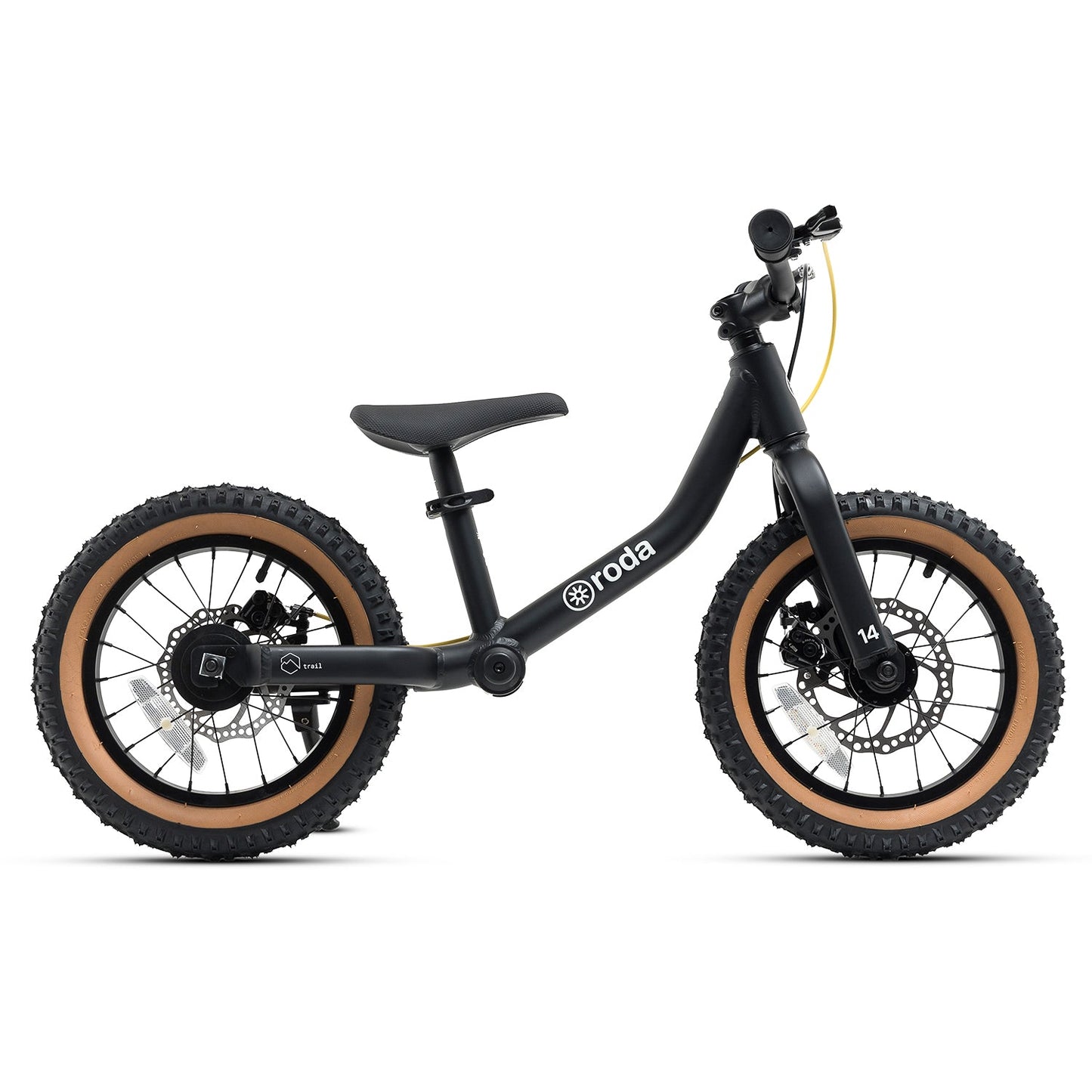 Nueva! Bicicleta de equilibrio para niños niñas Roda Trail 14
