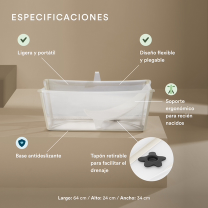 Pack Tina Flexi Bath + Soporte RN