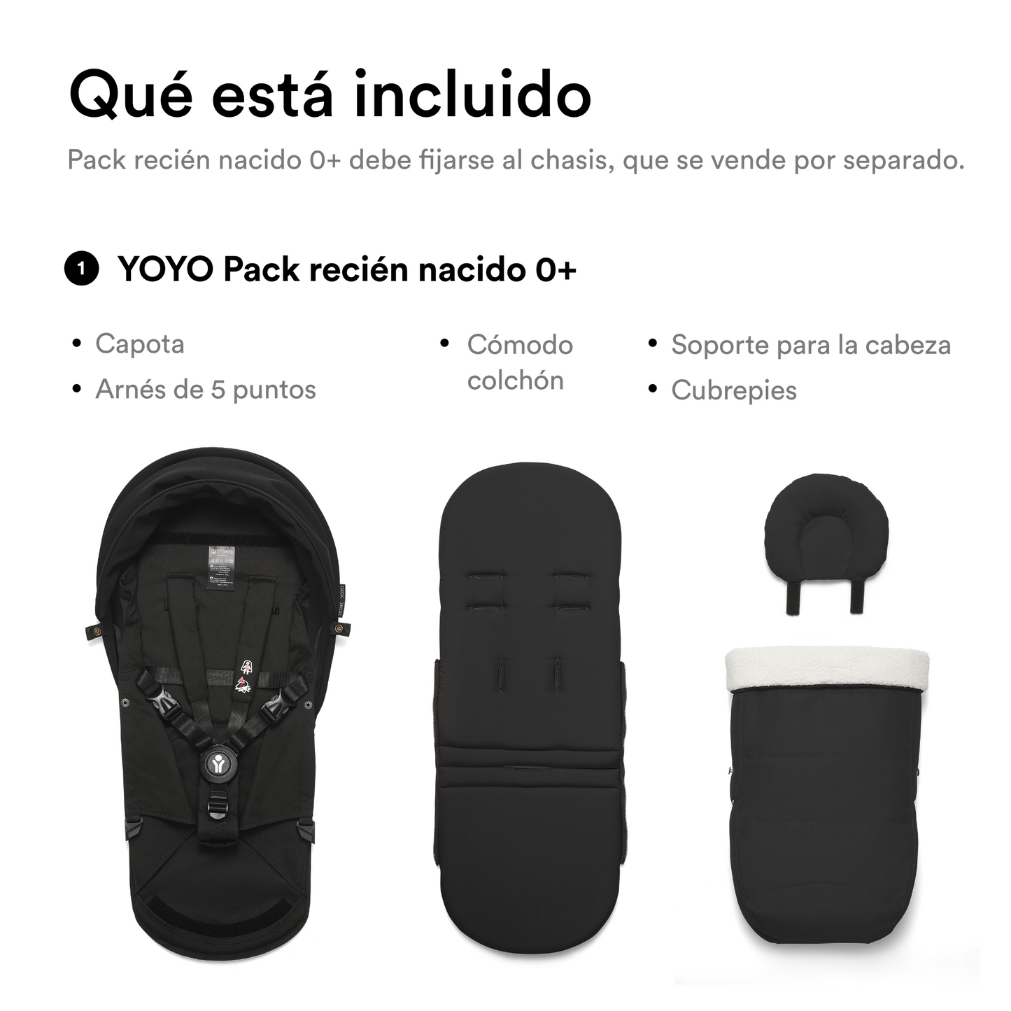 Asiento 0+ | Coche compacto Stokke® YOYO³