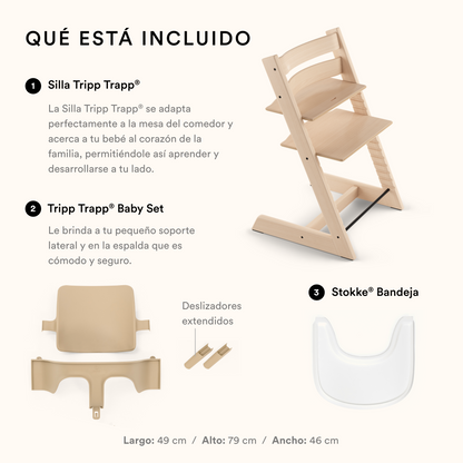 Pack Silla de comer evolutiva Stokke Tripp Trapp Stokke  | FULL²