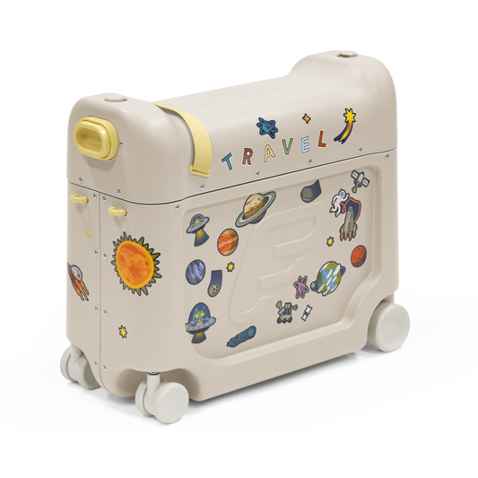 Maleta Stokke® JetKids™ BedBox™ V4 Moonglow White
