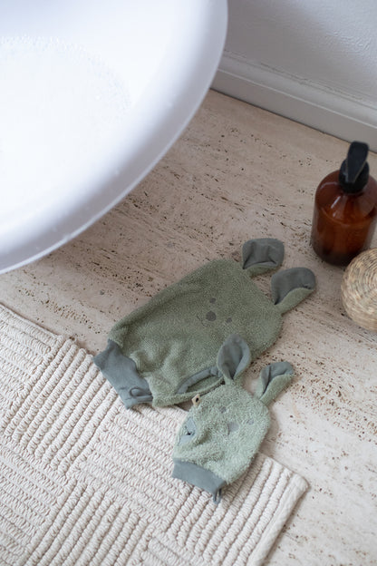 Pack 2 Mitones Algodón Orgánico Bibs | Sage