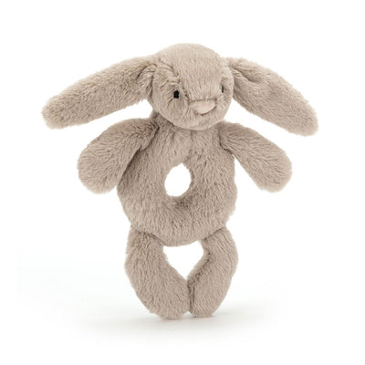 Peluche Sonajero Bashful Conejo Gris