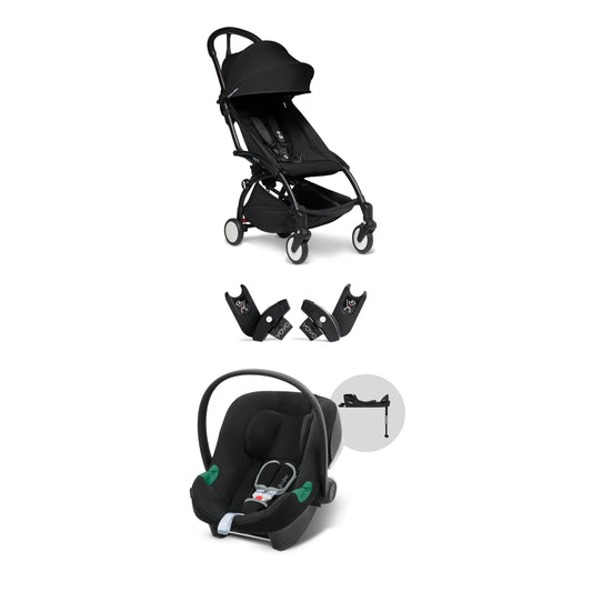 Coche compacto YOYO² Pack Travel System 6+ con Silla de Auto Aton B2