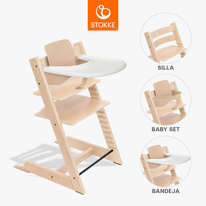 Pack Silla de comer evolutiva Stokke Tripp Trapp Stokke  | FULL²