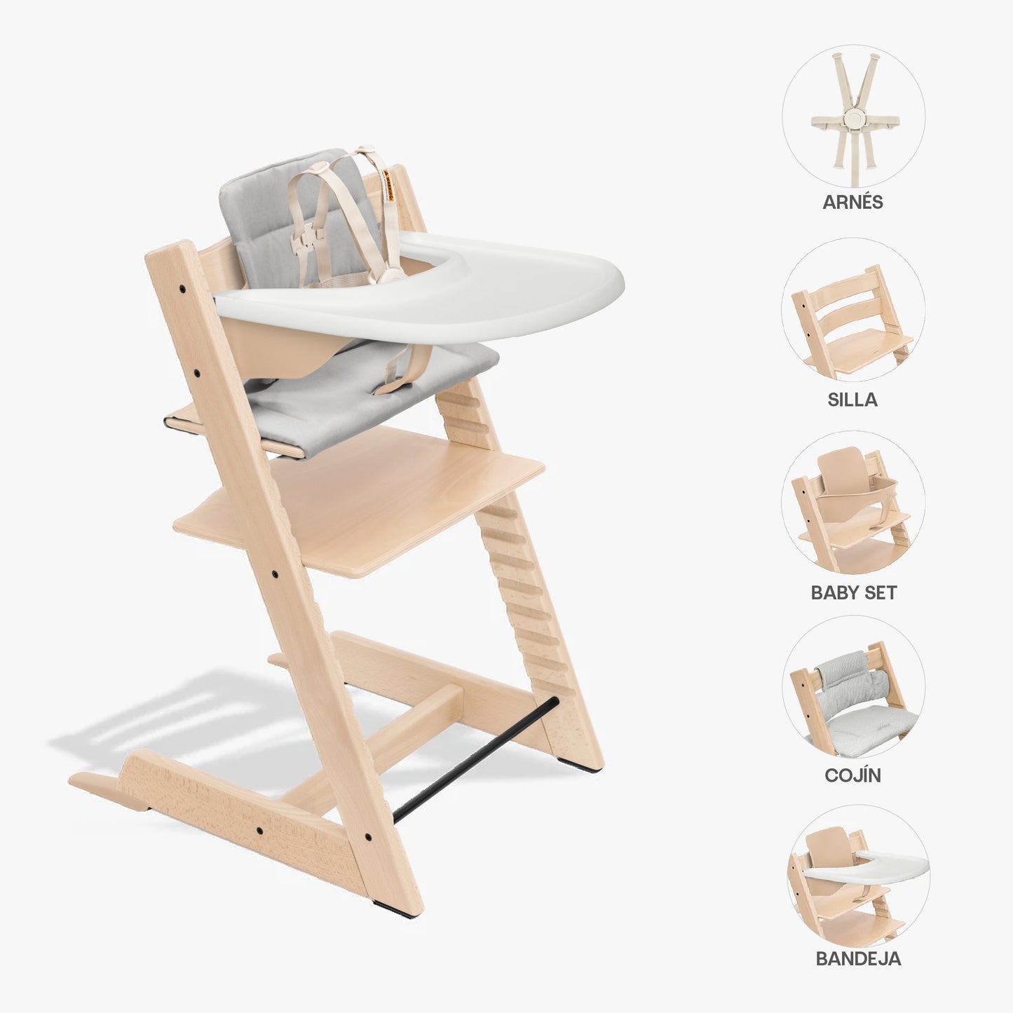 Pack Silla de comer evolutiva Stokke Tripp Trapp® | COMPLETE