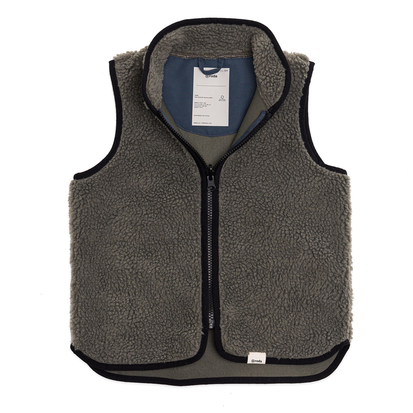 Chaleco Vest Roda Gris