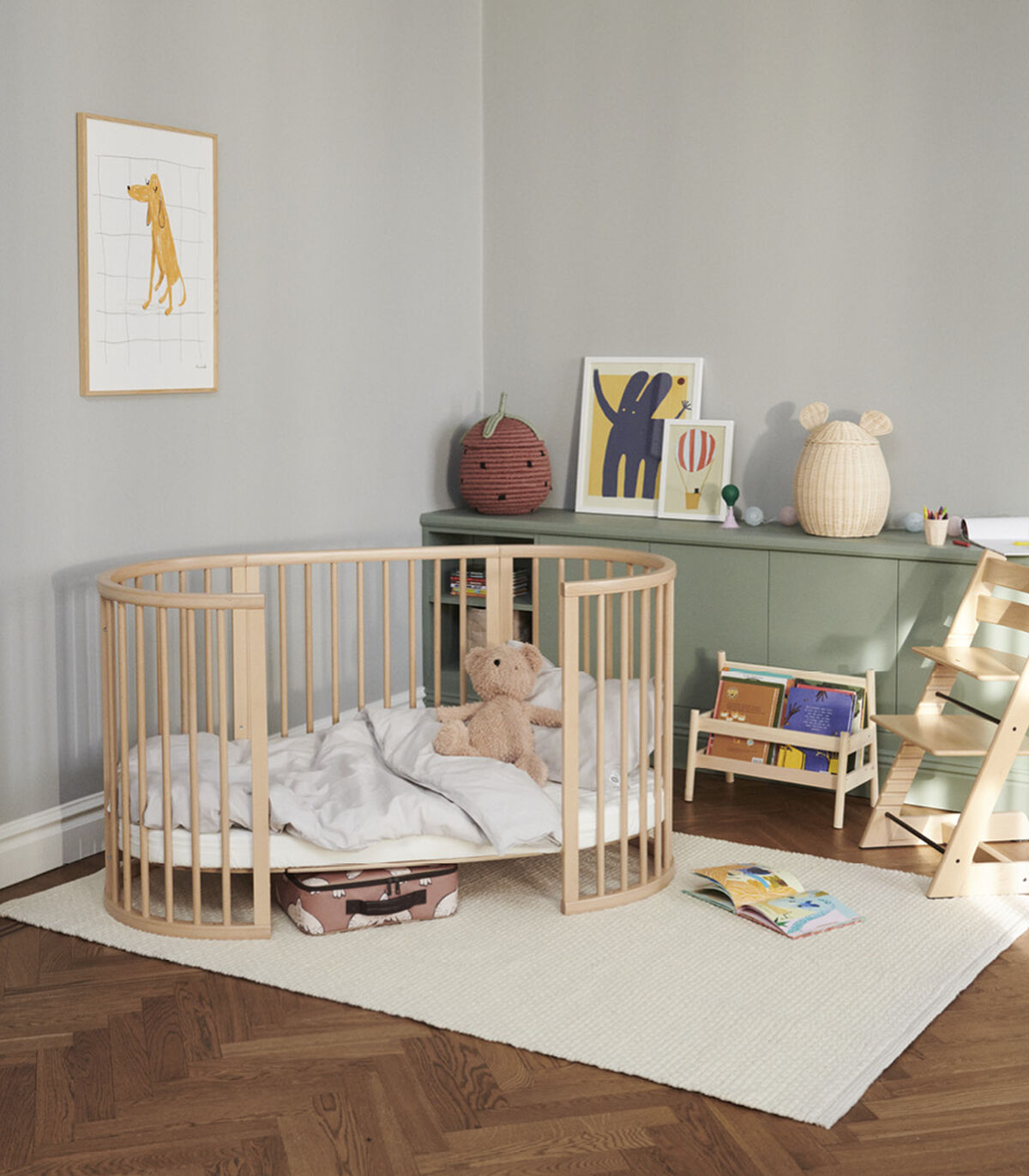 Nuevo diseño Cuna para bebé recién nacido bebé cama de madera maciza/Cunas  para bebe - China Bebé cunas, cama