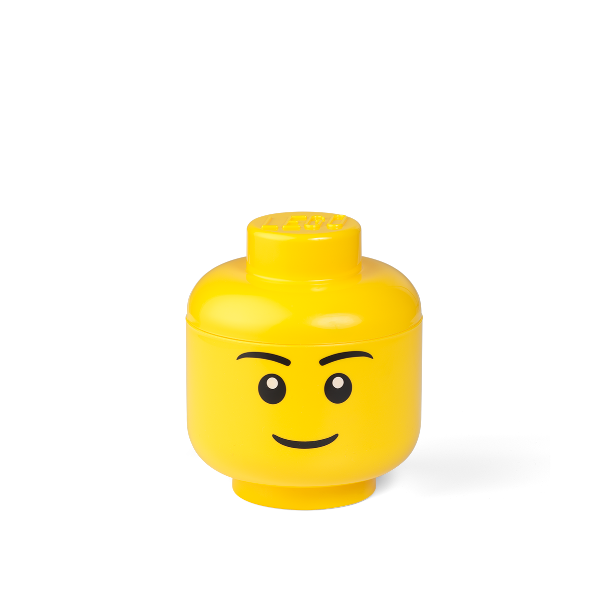 Contenedor Lego Cara Boy