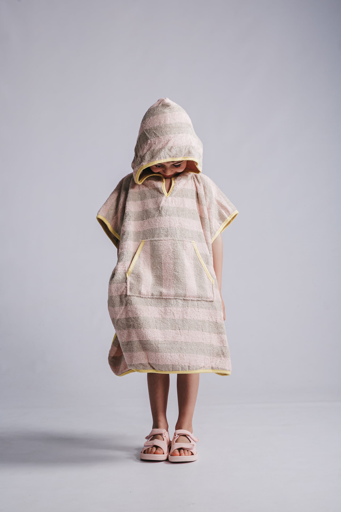 Poncho Toalla | Rosado